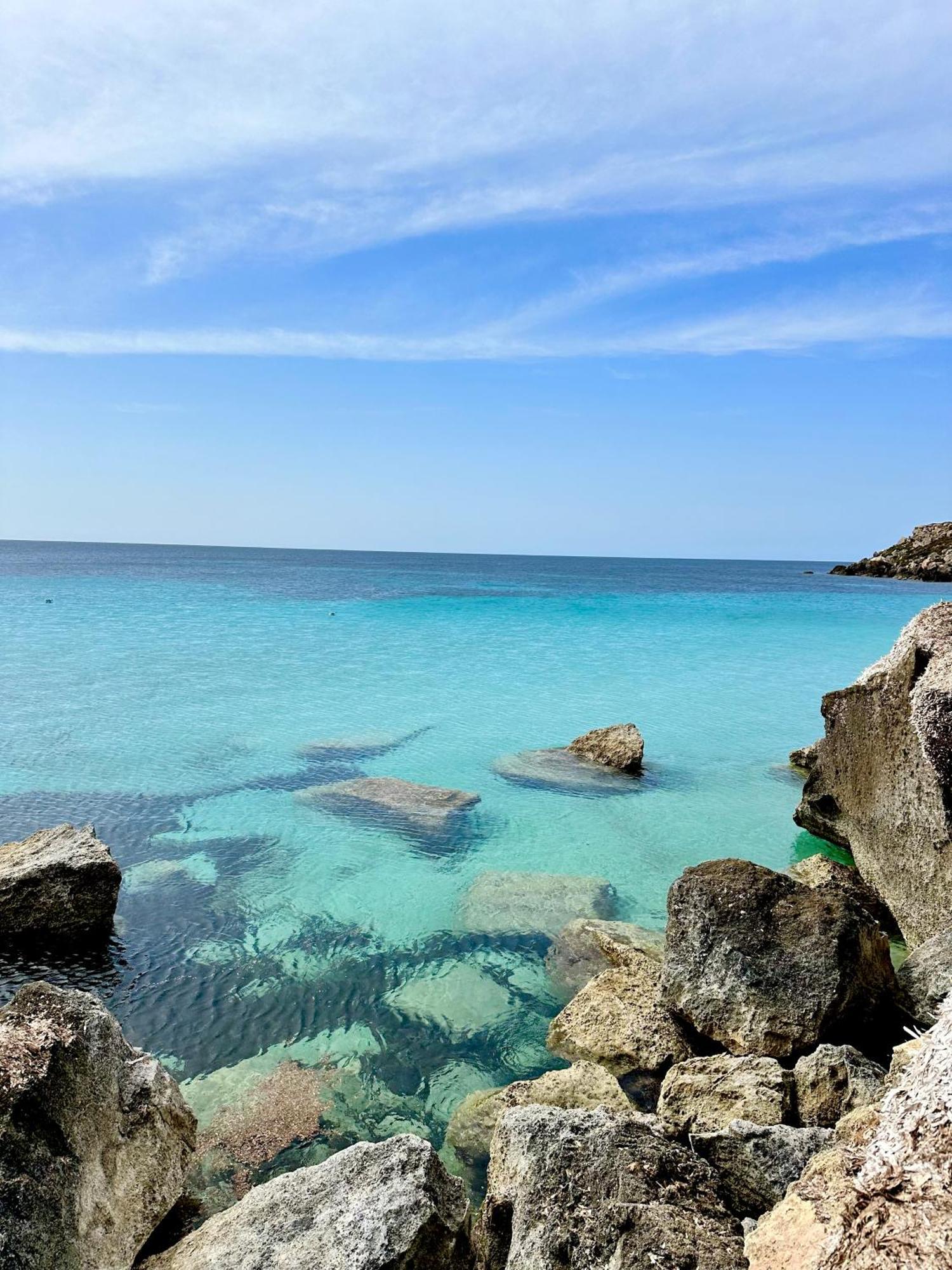 La Casetta Di Glenda A Favignana Bagian luar foto